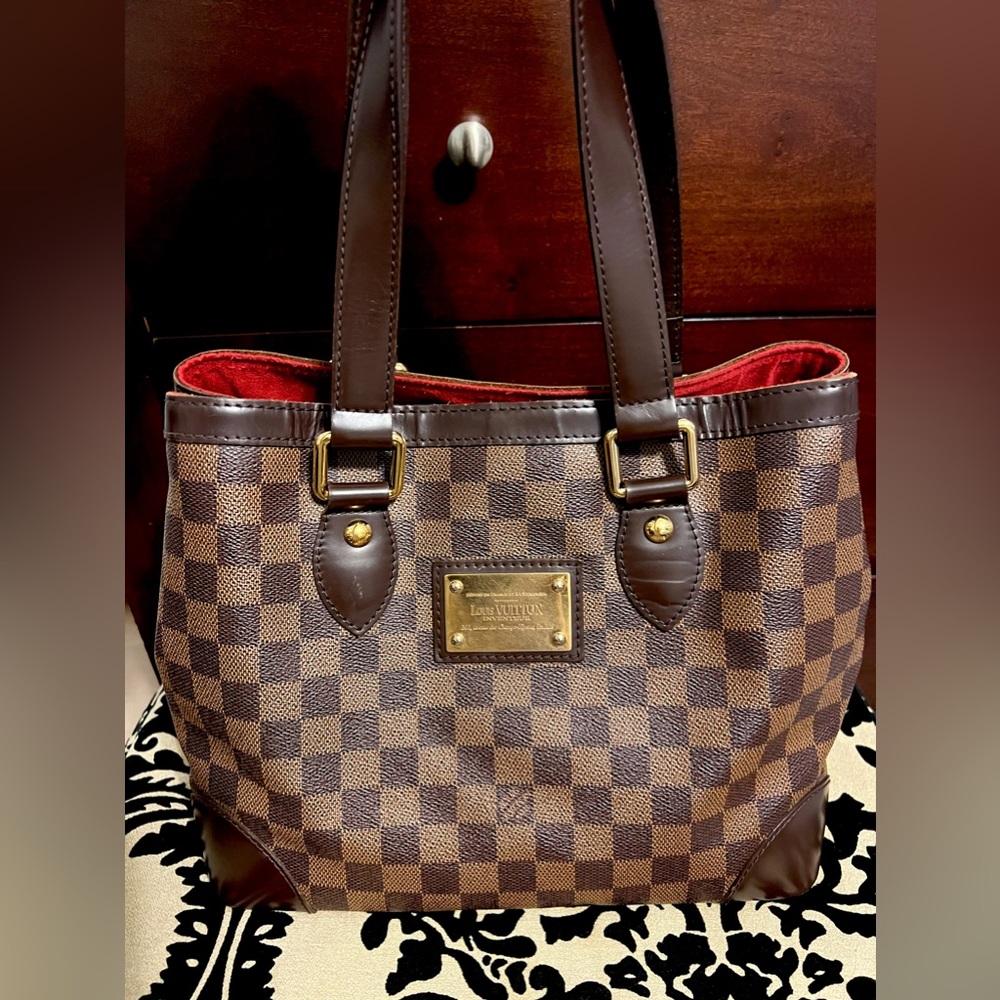 Authentic Louis Vuitton Damier Hampstead PM Vintage